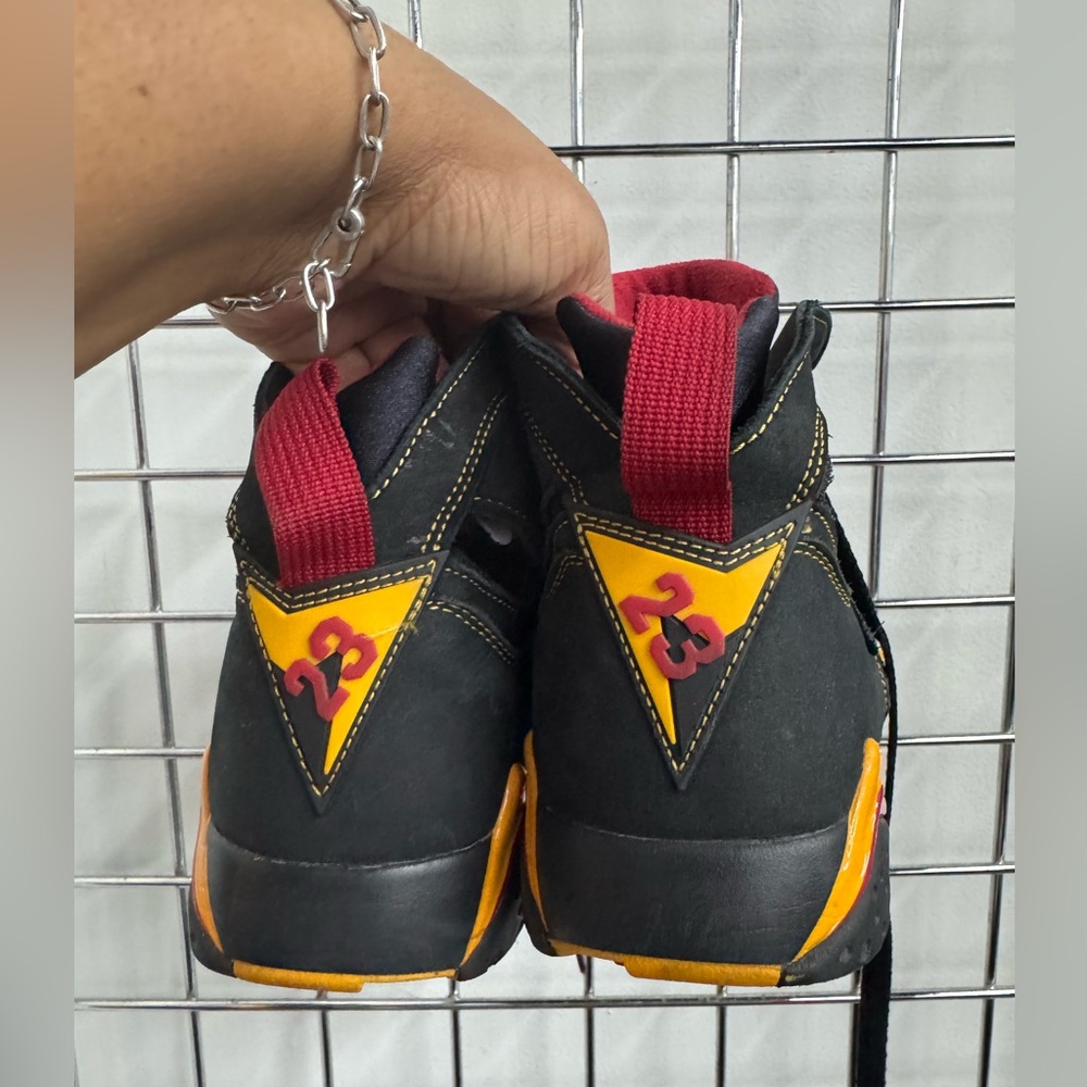 Nike Air Jordan 7 Retro Citrus Black 2022 Mens Size 10.5 CU9307-081 Sneakers - Picture 6 of 11